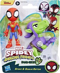Actiefiguur Spidey en zijn Geweldige Vriendjes Dino-Webs Spidey en Goblin Raptor