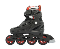 Rollers en ligne Infinity Derby M34-37 noir/rouge-Côté gauche