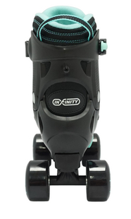 Patins à roulettes Infinity M32-35 noir/Turquoise-Arrière