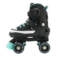 Patins à roulettes Infinity M32-35 noir/Turquoise-Côté gauche
