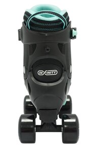 Patins à roulettes Infinity M36-39 noir/Turquoise-Arrière