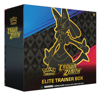 Pokémon TCG Crown Zenith Elite Trainer Box ANG-Côté gauche