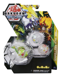 Bakugan Evolutions Starter Pack de 3 - Serpillious
