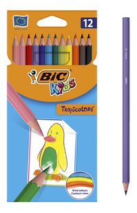 Bic Kids crayon de couleur Tropicolors - 12 pièces-Détail de l'article