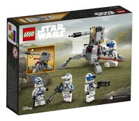 LEGO Star Wars 75345 Pack de combat des Clone Troopers de la 501ème légion-Arrière