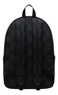Herschel rugzak Classic XL Black Checkered Textile-Achteraanzicht