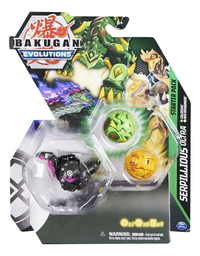 Bakugan Evolutions Starter 3-pack - Serpillious zwart