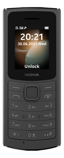 Nokia GSM 110 4G zwart-Vooraanzicht