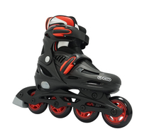 Rollers en ligne Infinity Derby M38-41 noir/rouge-Côté droit