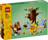 LEGO Iconic Le parc des animaux au printemps 40709-commercieel beeld