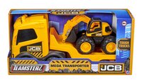 Teamsterz Mega  Transporter dieplader met mini graafmachine