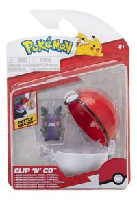 Pokémon Clip 'N Go Wave 10 Morpeko + Poké Ball-Vooraanzicht