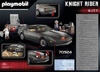 PLAYMOBIL Movie Cars 70924 Knight Rider - K.I.T.T.-Achteraanzicht