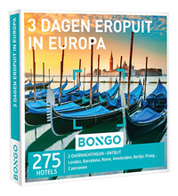 Bongo cadeaubon 3 Dagen Eropuit in Europa