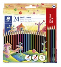 STAEDTLER crayon de couleur Noris Colour - 24 pièces