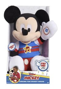 Knuffel met licht en geluid Disney Mickey 30 cm-Vooraanzicht