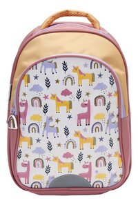 Kangourou Sac à dos Rainbow Unicorn-Avant