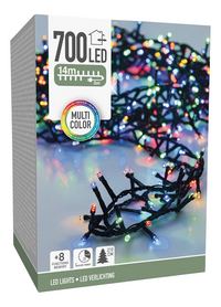 Guirlande lumineuse LED 700 lampes multicolore