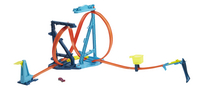 Hot Wheels acrobatische racebaan Track Builder Infinity Loop kit