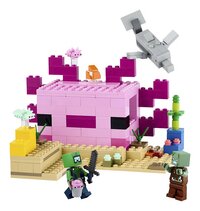 LEGO Minecraft 21247 Het axolotlhuis-Vooraanzicht