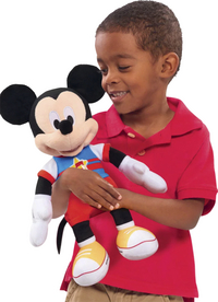 Peluche sonore et lumineuse Disney Mickey 30 cm-Image 1