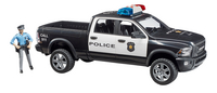 Bruder 4x4 Pickup RAM 2500 Politie met agent-Linkerzijde