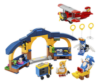 LEGO Sonic the Hedgehog 76991 Tails' werkplaats en Tornado vliegtuig-Vooraanzicht