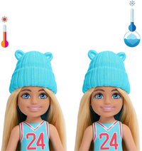 Barbie poupée mannequin Color Reveal Chelsea Sporty Series-Image 1