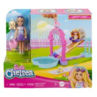 Mattel Set de jeu Barbie Chelsea Glissade d'eau