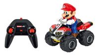 Carrera quad RC Mario Kart Mario-Vooraanzicht