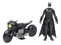 Coffret The Batman Movie Batcycle + Batman
