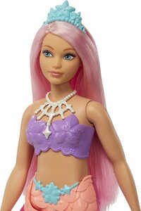 Barbie poupée mannequin Dreamtopia Sirène - cheveux rose clair-Détail de l'article