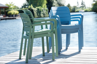 Keter chaise de jardin Tisara vert-Image 1