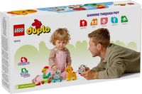LEGO DUPLO 10412 Dierentrein-Achteraanzicht