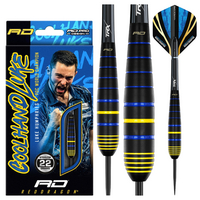 Dartpijl Set Red Dragon Luke 'Coolhand Luke' Humphries Brass 22 gram