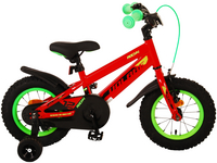 Volare Kinderfiets Rocky rood 12/-Linkerzijde