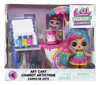 L.O.L. Surprise! meuble House of Surprises Série 6 - Chariot artistique-Avant