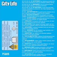 PLAYMOBIL City Life 71205 Noodmotorfiets met zwaailicht-Achteraanzicht