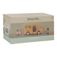 Little Dutch Bus scolaire en bois avec personnages-Côté droit