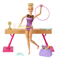 Barbie speelset turnen-Vooraanzicht