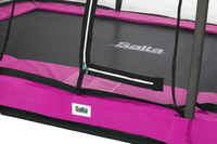 Salta inbouwtrampoline met veiligheidsnet Comfort Edition Ground L 2,14 x B 1,53 m roze-Artikeldetail