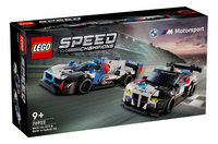 LEGO Speed Champions BMW M4 GT3 & BMW M Hybrid V8 racewagens 76922-Linkerzijde