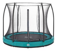 Salta trampoline enterré avec filet de sécurité Comfort Edition Ground Ø 3,05 m vert-Avant