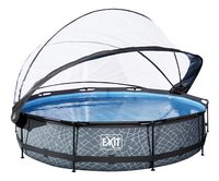 EXIT piscine avec coupole Ø 3,60 x H 0,76 m Stone-Détail de l'article