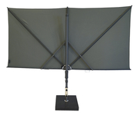 Madison parasol Sunsquare 1,25 x 2,5 m gris-Détail de l'article