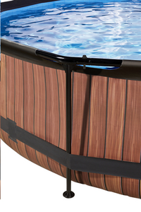 EXIT piscine Ø 3,6 x H 0,76 cm Wood-Détail de l'article