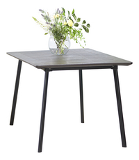 Keter table de jardin Metaline Black 146 x 87 cm-Image 5