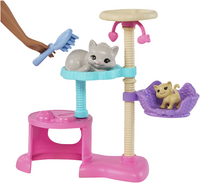 Barbie speelset Kitty Condo kattenboom met pop-Artikeldetail