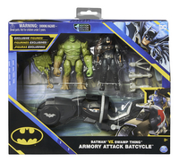 Batman véhicule et figurines - Batman vs Swamp Thing Armory Attack Batcycle-Avant