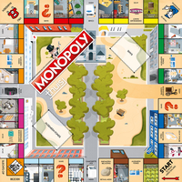 Monopoly Thuis-Bovenaanzicht